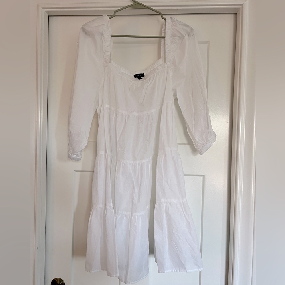 NWT J crew white dress- M